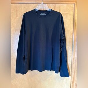 Untuckit Black Long Sleeve Top